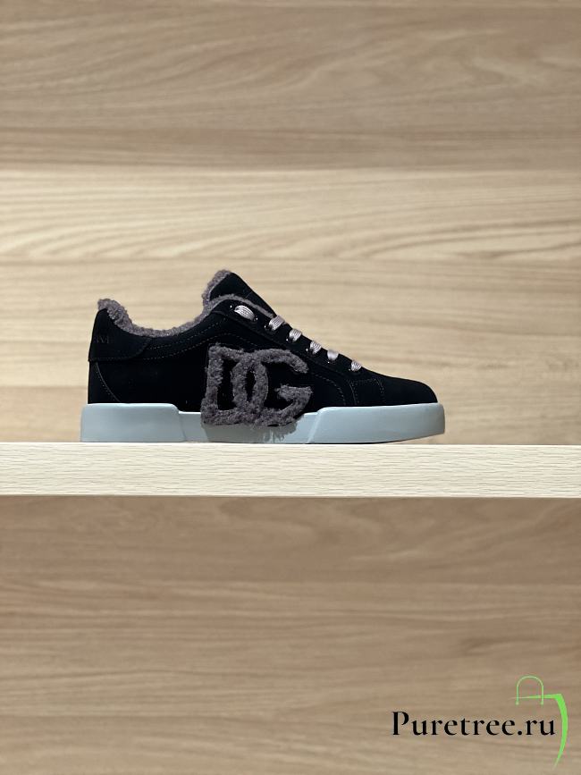 Dolce & Gabbana sheepskin warm casual shoes 03 - 1