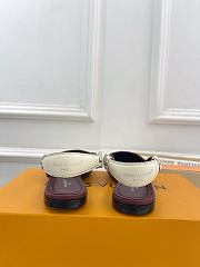 LOUIS VUITTON | Legacy Slingback Ballerina Burgundy - 6