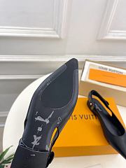 LOUIS VUITTON | Legacy Slingback Ballerina Black - 5