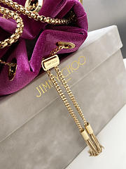 Jimmy Choo Bon Bon Bucket Bag Lotus Pink - 3