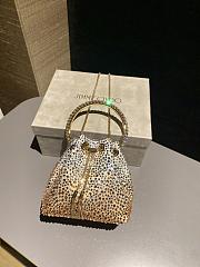 Jimmy Choo Bon Bon crystal-embellished Bucket Bag 01 - 5