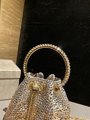 Jimmy Choo Bon Bon crystal-embellished Bucket Bag 01 - 3