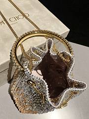 Jimmy Choo Bon Bon crystal-embellished Bucket Bag 01 - 2