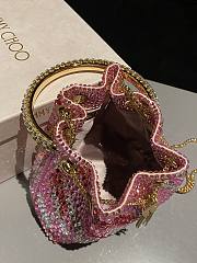 Jimmy Choo Bon Bon crystal-embellished Bucket Bag 02 - 6