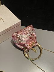 Jimmy Choo Bon Bon crystal-embellished Bucket Bag 02 - 3