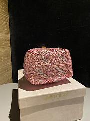 Jimmy Choo Bon Bon crystal-embellished Bucket Bag 02 - 4