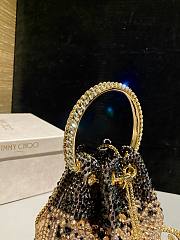 Jimmy Choo Bon Bon crystal-embellished Bucket Bag 03 - 6