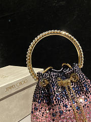 Jimmy Choo Bon Bon crystal-embellished Bucket Bag 04 - 4