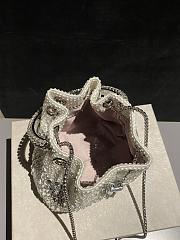 Jimmy Choo Bon Bon crystal-embellished Bucket Bag 05 - 5