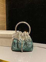 Jimmy Choo Bon Bon crystal-embellished Bucket Bag 06 - 1