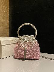 Jimmy Choo Bon Bon crystal-embellished Bucket Bag 07 - 1