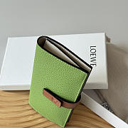 Loewe Bi-fold Long Wallet In Green  - 6