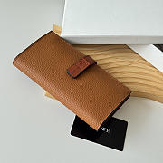 Loewe Bi-fold Long Wallet In Brown - 5