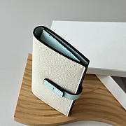 Loewe Bi-fold Long Wallet In White - 4