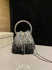 Jimmy Choo Bon Bon crystal-embellished Bucket Bag 08 - 1