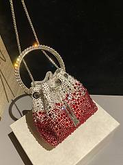 Jimmy Choo Bon Bon crystal-embellished Bucket Bag 09 - 4