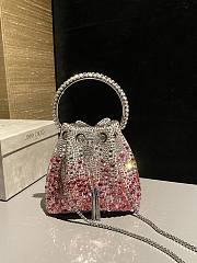 Jimmy Choo Bon Bon crystal-embellished Bucket Bag 10 - 1
