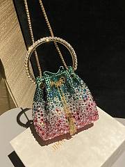 Jimmy Choo Bon Bon crystal-embellished Bucket Bag 12 - 2