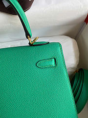 HERMES |  Kelly 28 in Cactus Epsom leather green - 2