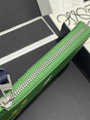 LOEWE | Suna Fujita zippered card holder green - 5