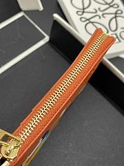 LOEWE | Suna Fujita zippered card holder orange - 2