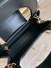 CHANEL | Small Kelly Bag in 24P Shiny Distressed Black - 3