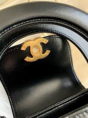 CHANEL | Small Kelly Bag in 24P Shiny Distressed Black - 2