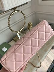 CHANEL | Small Kelly Bag in 24P Shiny Distressed Pink - 2