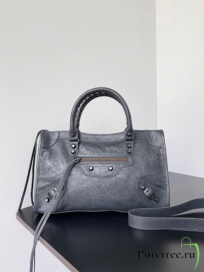 BALENCIAGA | Le City Volcanic grey color size 29.9x19.1x9.9 cm - 1