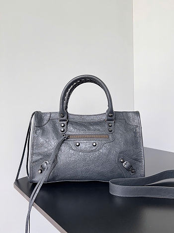 BALENCIAGA | Le City Volcanic grey color size 29.9x19.1x9.9 cm