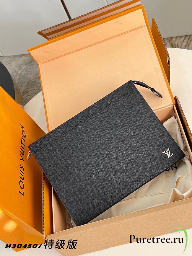 LOUIS VUITTON | Pochette Voyage Monogram Eclipse M30450 - 1