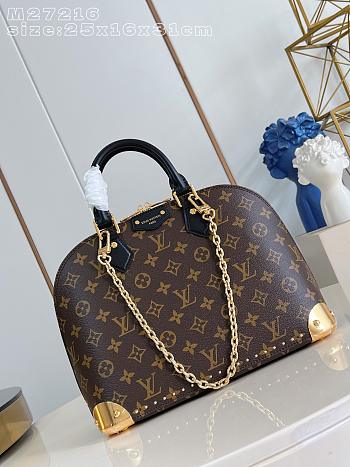 LOUIS VUITTON | Alma Trunk MM Monogram Canvas