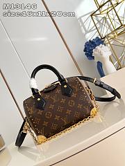 LOUIS VUITTON | Speedy Trunk 20 Monogram In Brown - 1