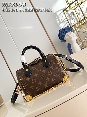 LOUIS VUITTON | Speedy Trunk 20 Monogram In Brown