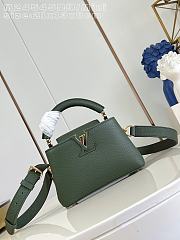 LOUIS VUITTON | Capucines Mini Taurillon In Green - 1