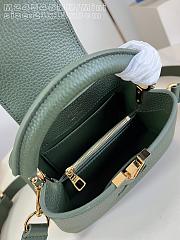 LOUIS VUITTON | Capucines Mini Taurillon In Green - 4