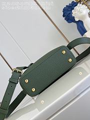 LOUIS VUITTON | Capucines Mini Taurillon In Green - 5