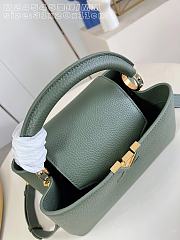 LOUIS VUITTON | Capucines MM Taurillon In Green - 2