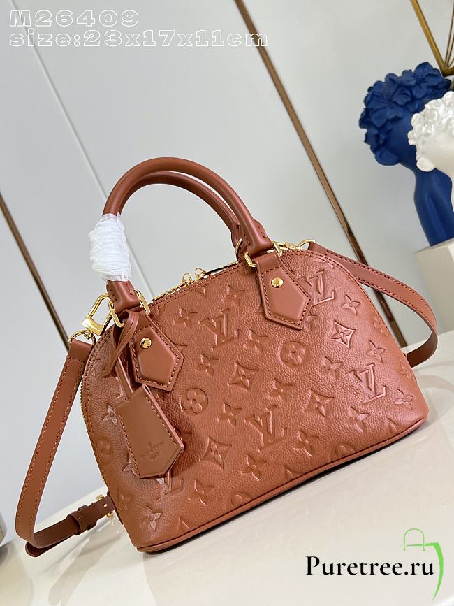 LOUIS VUITTON | Alma BB Art Deco original brown - 1