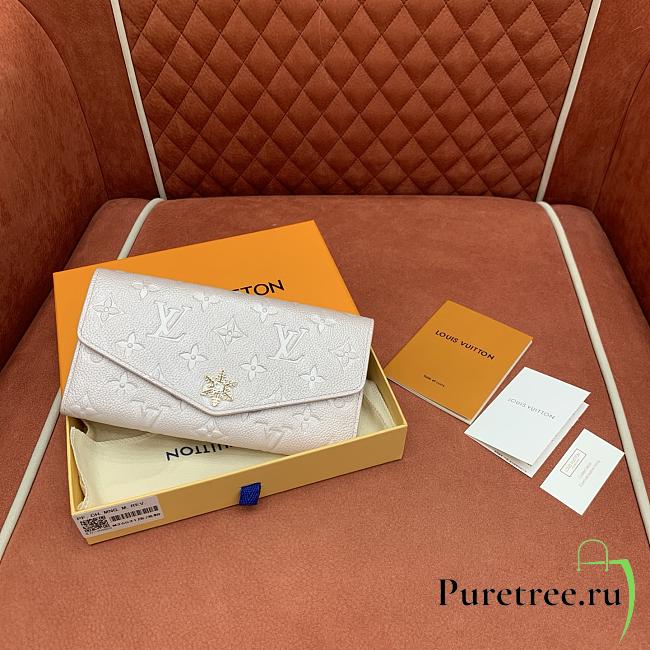 LOUIS VUITTON | Sarah wallet size 19x10.5x2 cm - 1