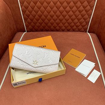 LOUIS VUITTON | Sarah wallet size 19x10.5x2 cm