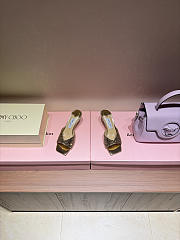 Jimmy Choo Handcrafted Pearl & Rhinestone Gold - 3