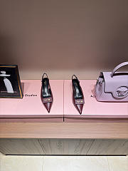 CELINE | New Kitten Heel Sandals Burgundy - 2