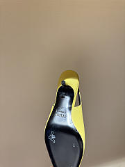 CELINE | New Kitten Heel Sandals Yellow - 3
