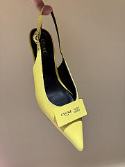 CELINE | New Kitten Heel Sandals Yellow - 2