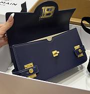 BALMAIN Smooth leather B-Buzz 24 bag black - 3