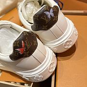 LOUIS VUITTON | Time Out Sneakers 3D pattern of Monogram Flowers 02 - 5