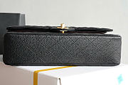 Chanel Classic Double Flap Bag Caviar Golden Black - 2