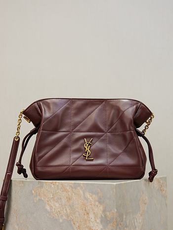 YSL | Saint Laurent Jamie shoulder bag in burgundy