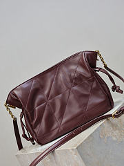 YSL | Saint Laurent Jamie shoulder bag in burgundy - 4
